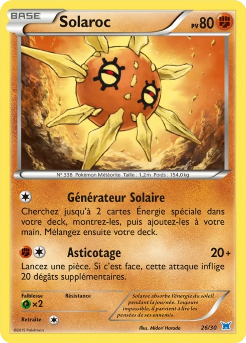 Solaroc #26 — XY Kit du dresseur (Latios)