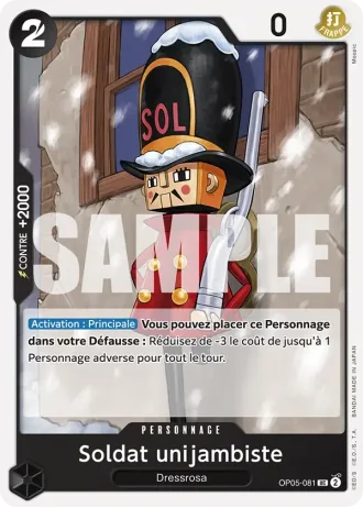 Soldat unijambiste (OP05-081) (Full Art) — ONE PIECE CARD THE BEST (PRB01)