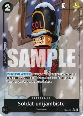 Soldat unijambiste (OP05-081) (Jolly Roger Foil) — ONE PIECE CARD THE BEST (PRB01)