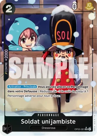 Soldat unijambiste (OP05-081) (Reprint) — ONE PIECE CARD THE BEST (PRB01)