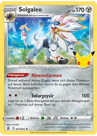 Solgaleo #21 — Celebrations