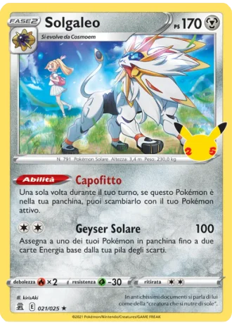 Solgaleo #21 — Gran Festa