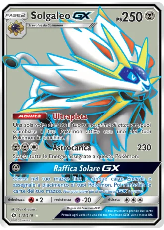 Solgaleo GX #143/149 — Sole e Luna