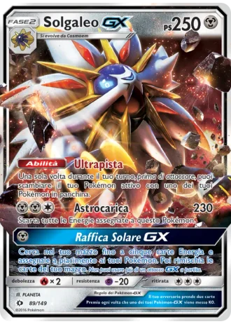 Solgaleo GX #89/149 — Sole e Luna
