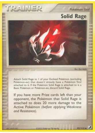 Solid Rage #92/115 — Unseen Forces