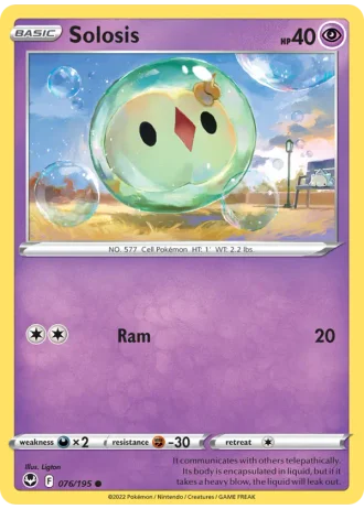 Solosis #076/195 — Silver Tempest