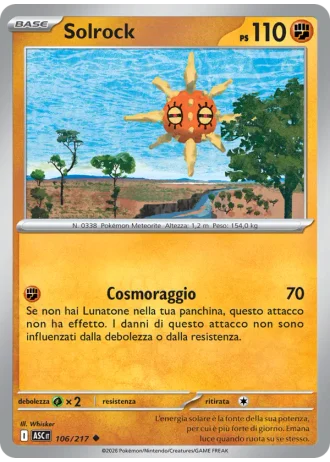Solrock #106/217 — Ascesa Eroica