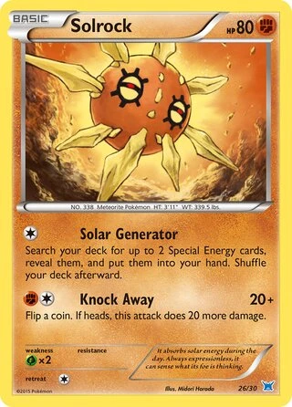 Solrock #26 — XY trainer Kit (Latios)