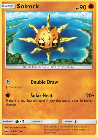 Solrock #69 — Burning Shadows