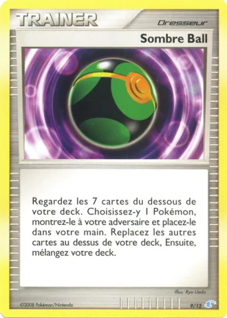 Sombre Ball #9/12 — DP Kit dresseur (Manaphy)
