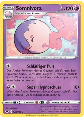 Somnivora #88/202 — Schwert & Schild