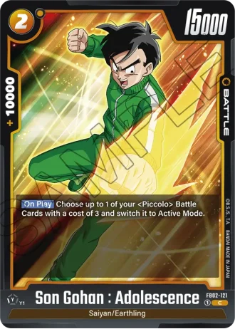 Son Gohan : Adolescence  FB02-121 — Blazing Aura (FB02)