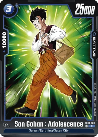 Son Gohan : Adolescence  FB03-038 — Raging Roar (FB03)