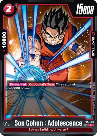 Son Gohan : Adolescence  FB04-013 — Ultra Limit (FB04)