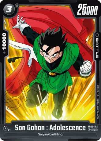 Son Gohan : Adolescence FB05-102 — New Adventure (FB05)