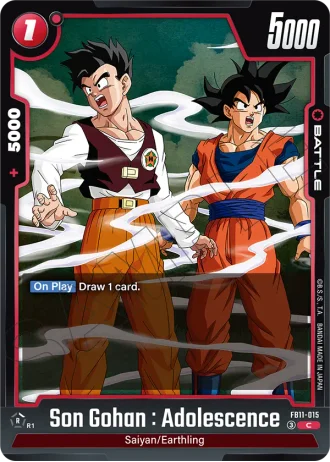 Son Gohan : Adolescence  FB11-015 — Brightness of Hope (FB11)