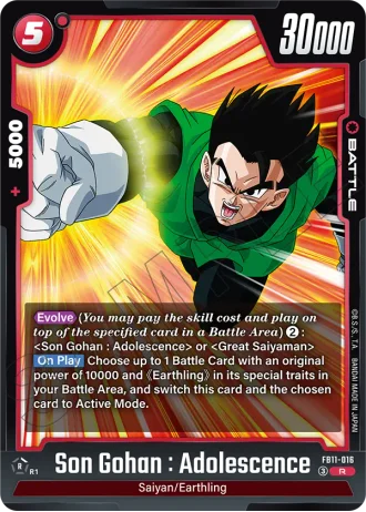 Son Gohan : Adolescence  FB11-016 — Brightness of Hope (FB11)
