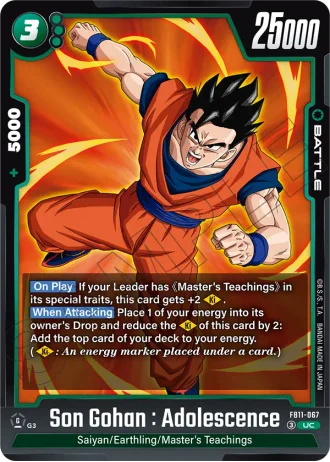 Son Gohan : Adolescence FB11-067 — Brightness of Hope (FB11)
