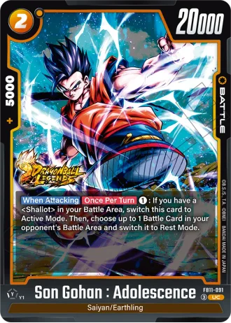 Son Gohan : Adolescence FB11-091 — Brightness of Hope (FB11)
