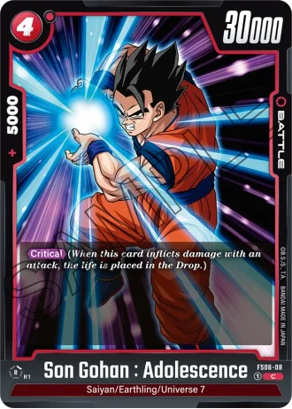 Son Gohan : Adolescence FS06-008 — Son Goku (Mini) (FS06)
