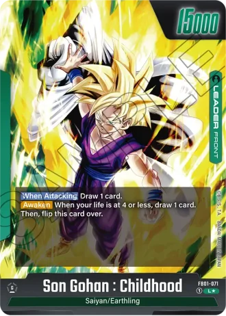 Son Gohan : Childhood (Alternative Art) FB01-071 — Awakened Pulse (FB01)