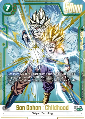 Son Gohan : Childhood (Alternative Art) FB01-140 — Awakened Pulse (FB01)