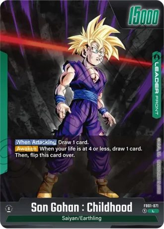 Son Gohan : Childhood FB01-071 — Awakened Pulse (FB01)