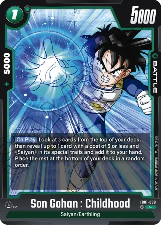 Son Gohan : Childhood FB01-088 — Awakened Pulse (FB01)