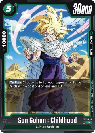 Son Gohan : Childhood  FB01-089 — Awakened Pulse (FB01)
