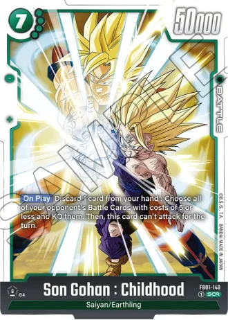 Son Gohan : Childhood  FB01-140 — Awakened Pulse (FB01)