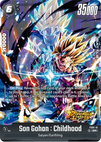 Son Gohan : Childhood  FS09-010 — Starter Deck EX: Shallot (FS09)