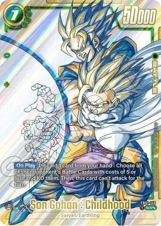 Son Gohan : Childhood  SB02-140 — Manga Booster 02 (SB02)