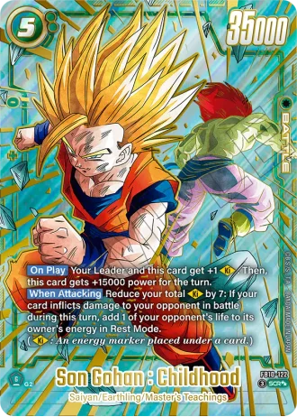 Son Gohan : Childhood (Super Alternative Art) FB10-122 — Cross Force (FB10)