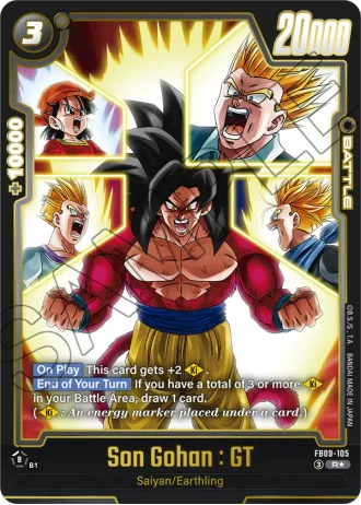Son Gohan : GT (Alternative Art) FB09-105 — Dual Evolution (FB09)