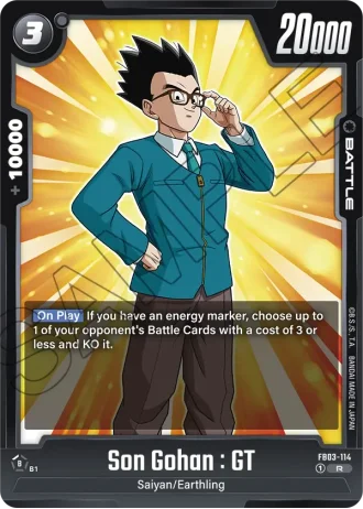 Son Gohan : GT  FB03-114 — Raging Roar (FB03)