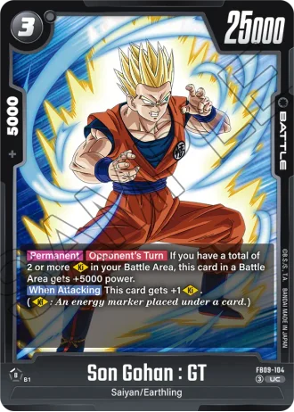 Son Gohan : GT FB09-104 — Dual Evolution (FB09)