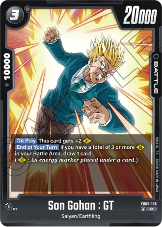 Son Gohan : GT  FB09-105 — Dual Evolution (FB09)