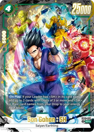 Son Gohan : SH (Alternative Art) FB07-058 — Wish for Shenron (FB07)