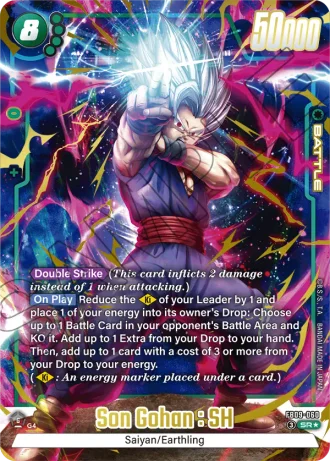 Son Gohan : SH (Alternative Art) FB09-060 — Dual Evolution (FB09)