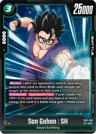 Son Gohan : SH FB07-056 — Wish for Shenron (FB07)
