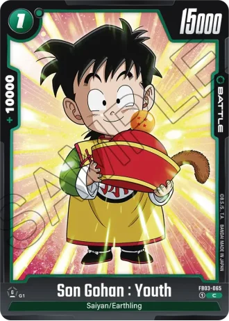 Son Gohan : Youth FB03-065 — Raging Roar (FB03)