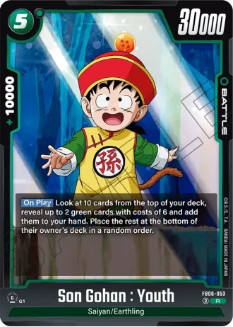 Son Gohan : Youth  FB06-053 — Rivals Clash (FB06)