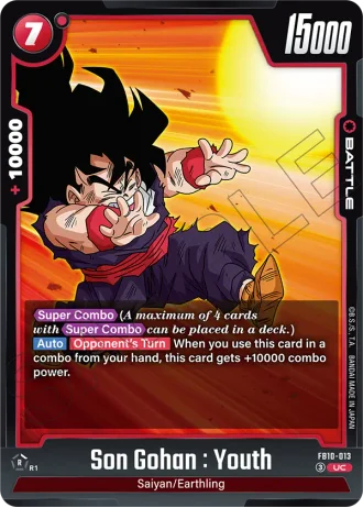 Son Gohan : Youth FB10-013 — Cross Force (FB10)