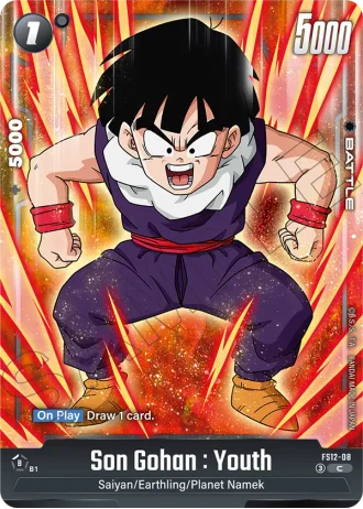 Son Gohan : Youth  FS12-08 — Starter Deck EX: The Beat of Ki (FS12)