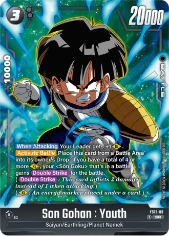 Son Gohan : Youth  FS12-09 — Starter Deck EX: The Beat of Ki (FS12)