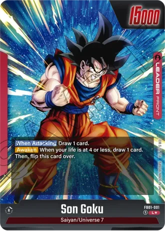 Son Goku (Alternative Art) FB01-001 — Awakened Pulse (FB01)