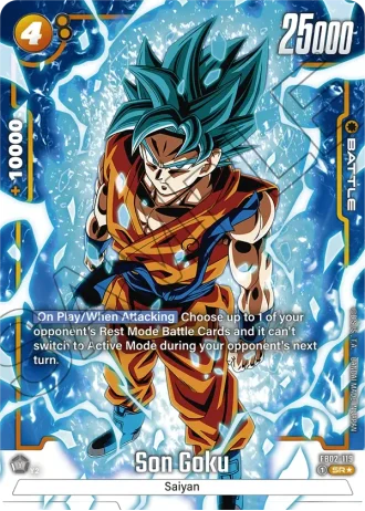 Son Goku (Alternative Art) FB02-119 — Blazing Aura (FB02)