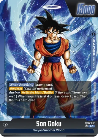 Son Goku (Alternative Art) FB03-027 — Raging Roar (FB03)