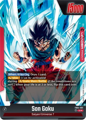 Son Goku (Alternative Art) FB04-001 — Ultra Limit (FB04)