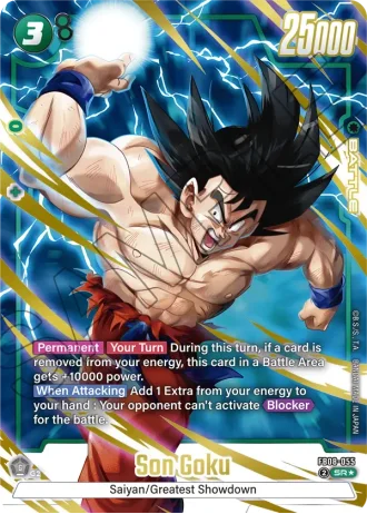 Son Goku (Alternative Art) FB08-055 — Saiyan's Pride (FB08)
